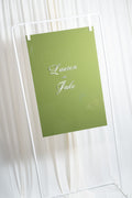 CUSTOM ACRYLIC WELCOME SIGN
