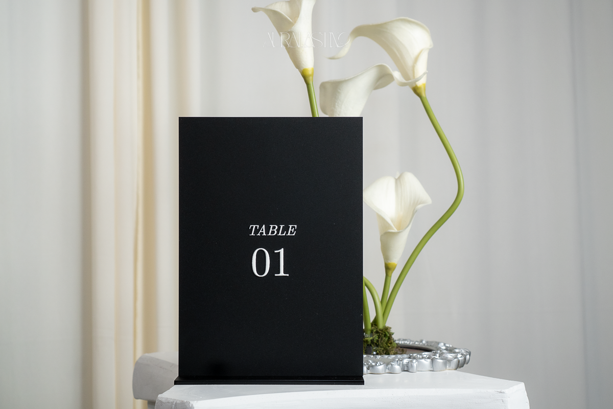 MUSE TABLE NUMBERS
